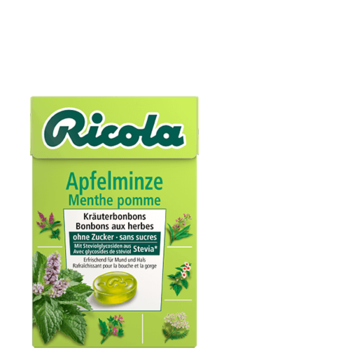 Леденцы Ricola (яблочная мята)