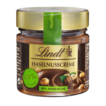 Lindt Haselnusscreme  40% ,крем-паста лесной орех