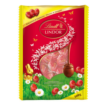  Шоколадные пасхальные яйца Lindt LINDOR EILI MILCH