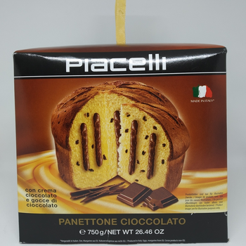 Panettone Паннетоне  PIACELLI  шоколад