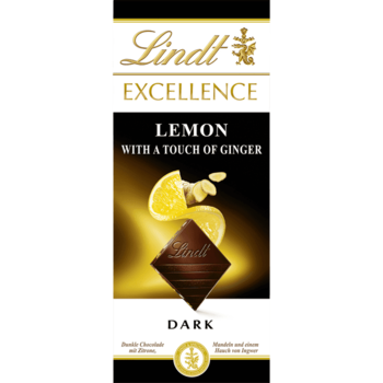 Lindt EXCELLENCE Lemon of Ginger,лимон с имбирем