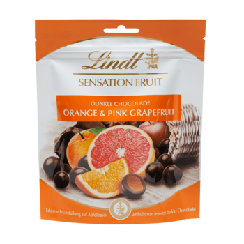 Lindt SENSATION Orange pink Grapefruit,апельсин и грейпфрут