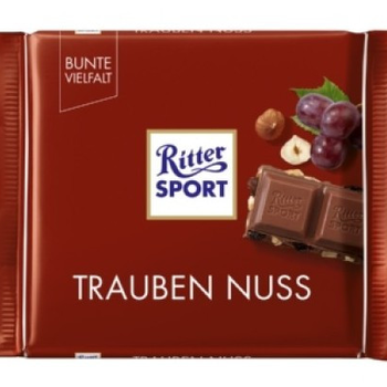 Ritter Sport с изюмом и фундуком