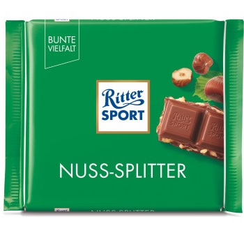  Ritter Sport молочный с лесным орехом 