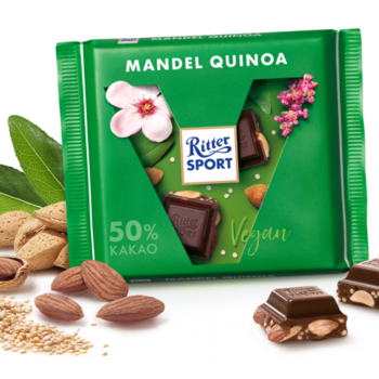 Ritter Sport Vegan с миндалем и киноа