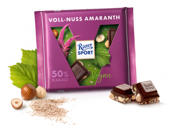  Ritter Sport Vegan фундук и амарант 