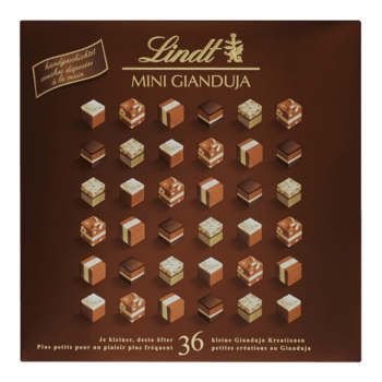 Коробка конфет Lindt MINI GIANDUJA Ассорти 