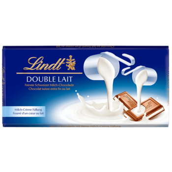 Шоколадный батончик Lindt Double Lait 