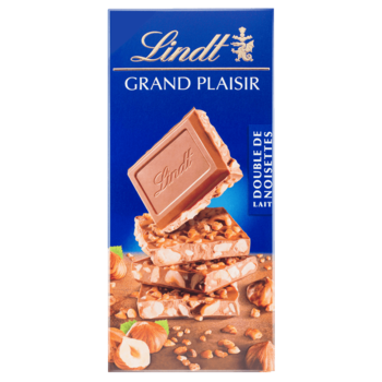 Lindt GRAND PLAISIR Double de Noisettes,ЛЕСНОЙ ОРЕХ