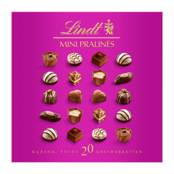 Коробка конфет Lindt MINI PRALINÉS, Ассорти