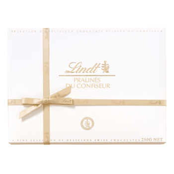 Коробка конфет Lindt PRALINÉS DU CONFISEUR Ассорти