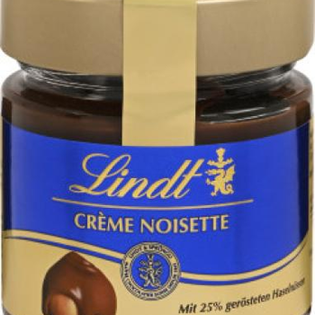 Lindt Creme Haselnusscreme 25%,шоколадная паста