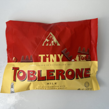 Молочный шоколад Toblerone мини 200г