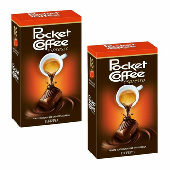 Конфеты с кофем Ferrero Pocket Coffee 100% Arabica