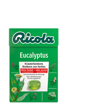 Леденцы Ricola Eucalyptus (ЭВКАЛИПТ)