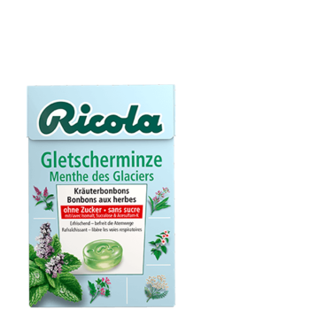 Леденцы Ricola Gletscherminze (ЛЕДЯНАЯ МЯТА)