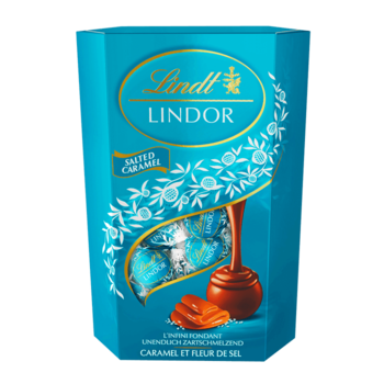 Конфеты Lindt LINDOR Salted Caramel,Соленая Карамель.