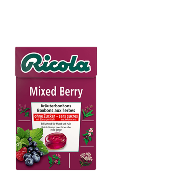 Леденцы Ricola Mixed Berry (ЯГОДНЫЙ МИКС)