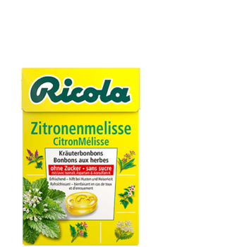 Леденцы Ricola Zitronnenmelisse (мелиса)